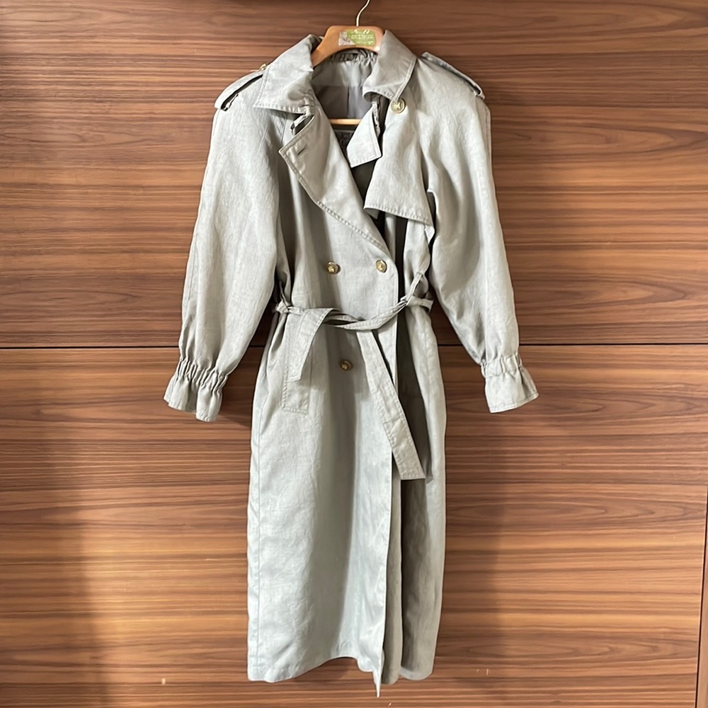 Vintage Gallery Petite Trench Coat